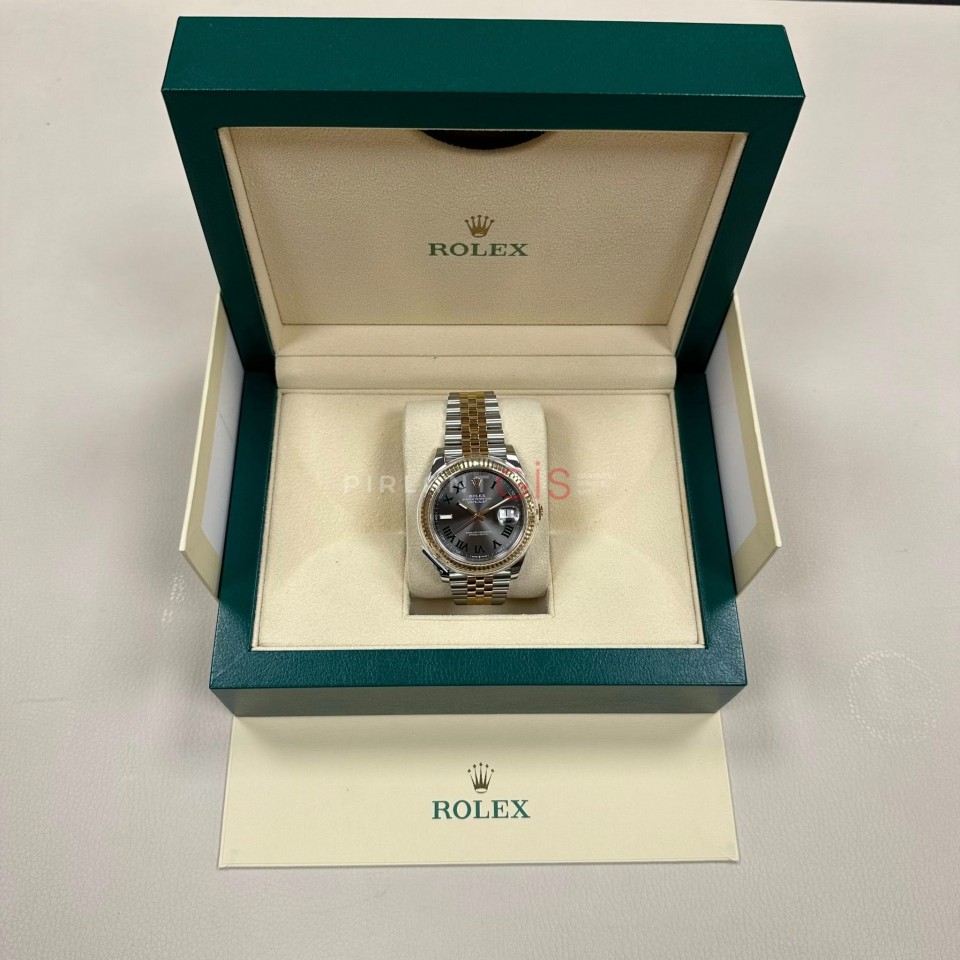 ROLEX Date Just ll 41 mm 126333 Wimbledon dial Jubilee ROLEX Date Just ll 41 mm 126333 Wimbledon dial Jubilee