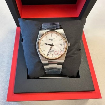 (Sıfır) TISSOT PRX Powermatic 80 T137.407.21.031.00 ( Beyaz k. )