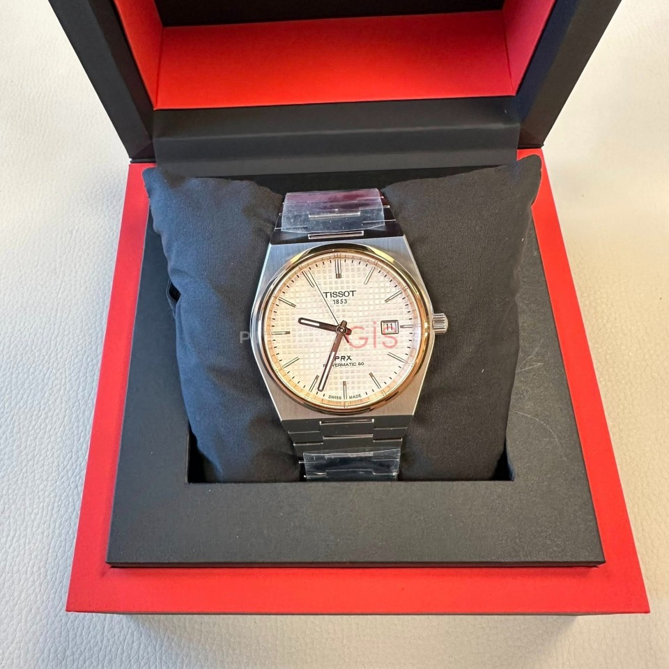 (Sıfır) TISSOT PRX Powermatic 80 T137.407.21.031.00 ( Beyaz k. ) (Sıfır) TISSOT PRX Powermatic 80 T137.407.21.031.00 ( Beyaz k. )