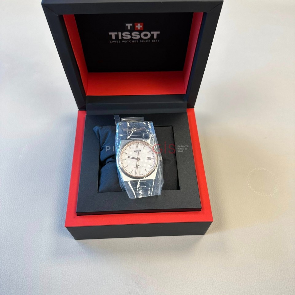 (Sıfır) TISSOT PRX Powermatic 80 T137.407.21.031.00 ( Beyaz k. ) (Sıfır) TISSOT PRX Powermatic 80 T137.407.21.031.00 ( Beyaz k. )