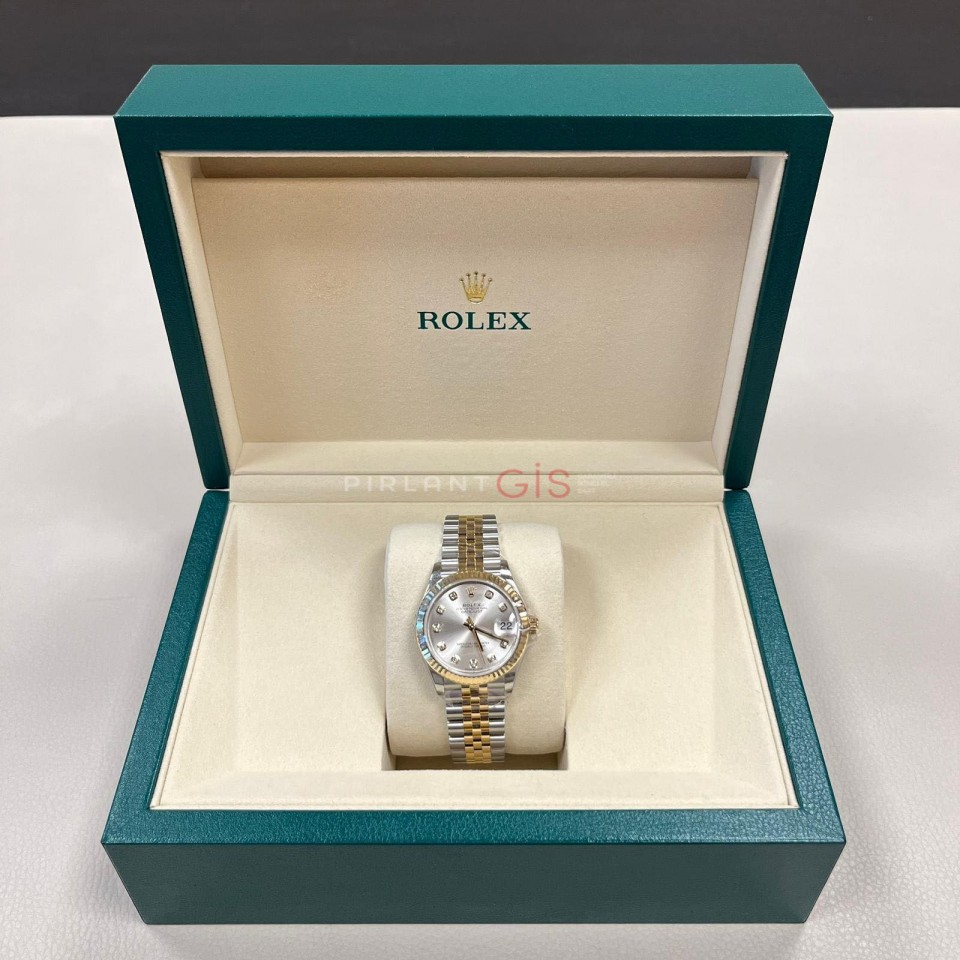 ( Sıfır ) ROLEX Date just 31 mm 278273 Steel and Yellow gold jubilee bracelet ( Sıfır ) ROLEX Date just 31 mm 278273 Steel and Yellow gold jubilee bracelet