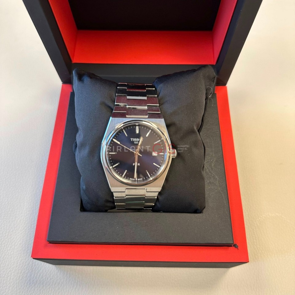 ( Sıfır ) TISSOT PRX Quartz T137.410.11.041.00 ( Mavi Kadran ) ( Sıfır ) TISSOT PRX Quartz T137.410.11.041.00 ( Mavi Kadran )