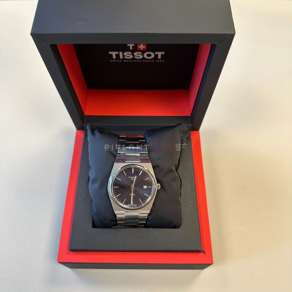 ( Sıfır ) TISSOT PRX Quartz T137.410.11.041.00 ( Mavi Kadran ) ( Sıfır ) TISSOT PRX Quartz T137.410.11.041.00 ( Mavi Kadran )