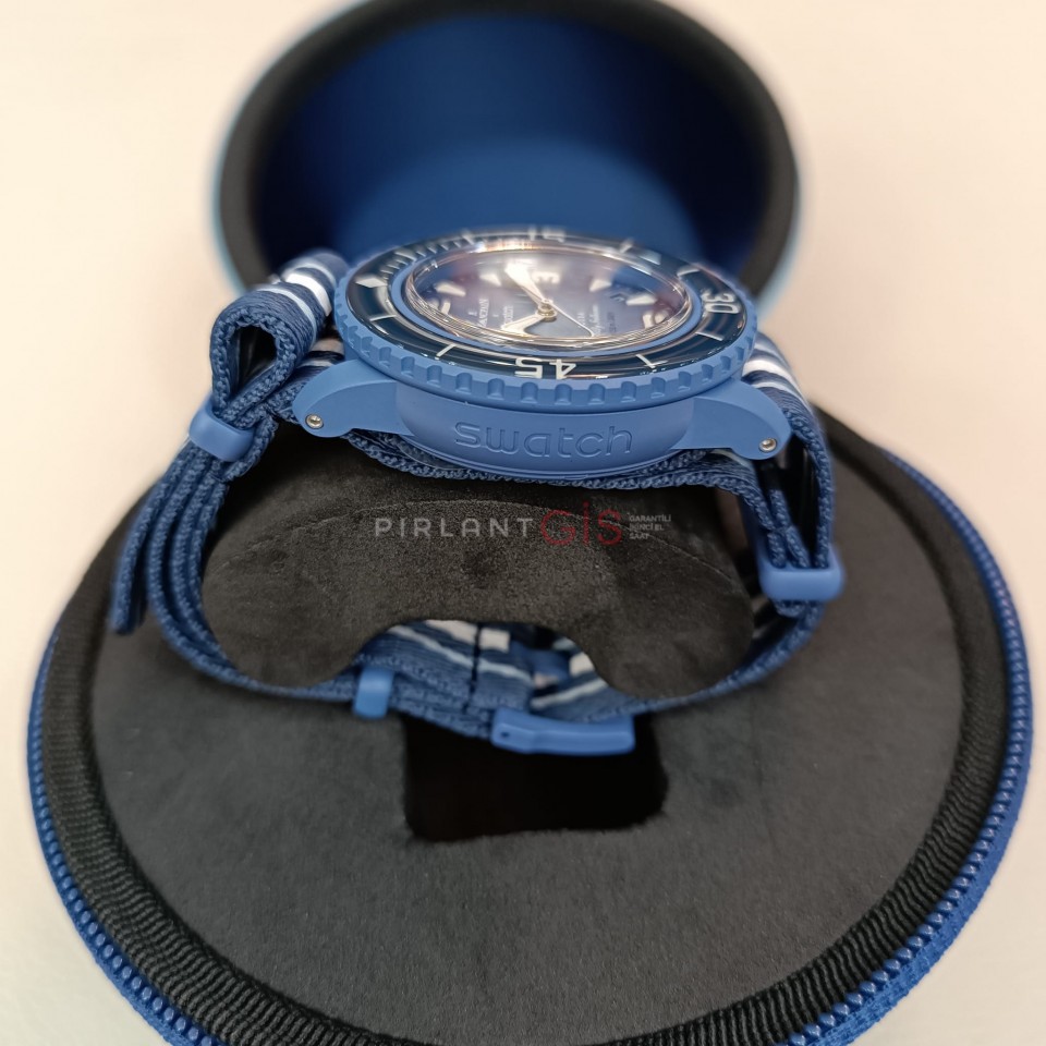 SIFIR ) BLANCPAIN X SWATCH Bioceramic Scuba Fifty Fathoms Atlantic Ocean SIFIR ) BLANCPAIN X SWATCH Bioceramic Scuba Fifty Fathoms Atlantic Ocean