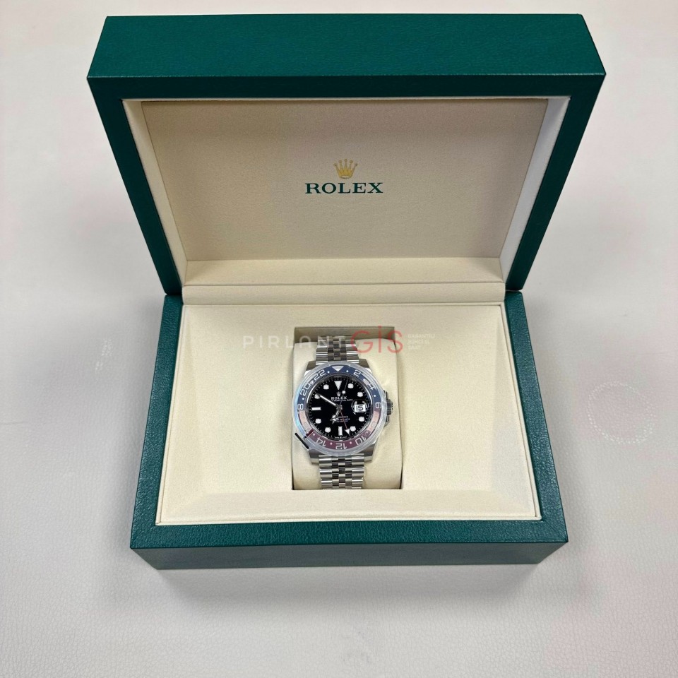 ( SIFIR ) ROLEX GMT Master II ( PEPSI ) 126710 BLNR Jubilee