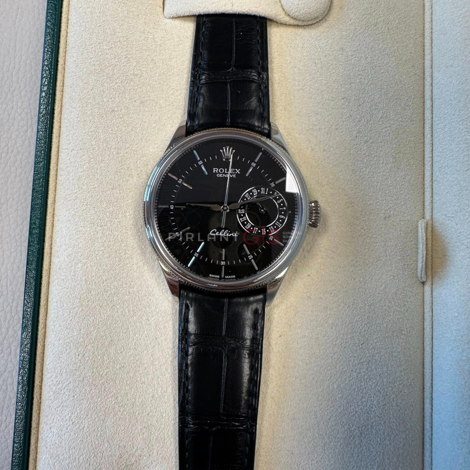 ROLEX Cellini 50519 White Gold Black Dial ROLEX Cellini 50519 White Gold Black Dial