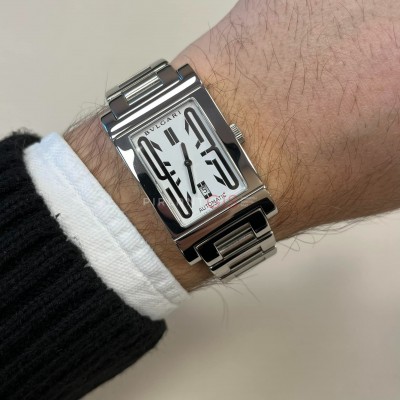 BVLGARI Rettangolo Automaic RT 45 SS D
