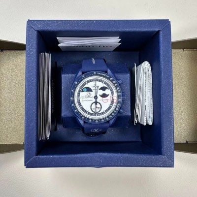 ( SIFIR ) SWATCH MoonSwatch Mission To EarthPhase - Moonshine