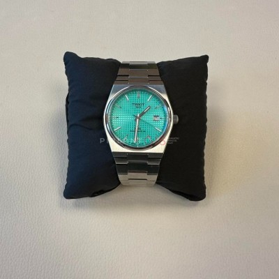 TISSOT PRX Powermatic 80 T137.407.11.091.01 ( Açık yeşil kadran )