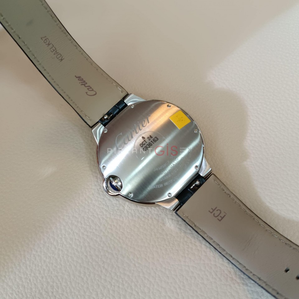 Cartier Ballon Bleu WSBB0039 Steel And Leather Strap 40 mm Cartier Ballon Bleu WSBB0039 Steel And Leather Strap 40 mm