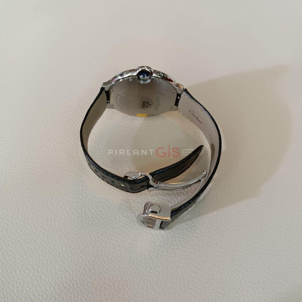 Cartier Ballon Bleu WSBB0039 Steel And Leather Strap 40 mm Cartier Ballon Bleu WSBB0039 Steel And Leather Strap 40 mm