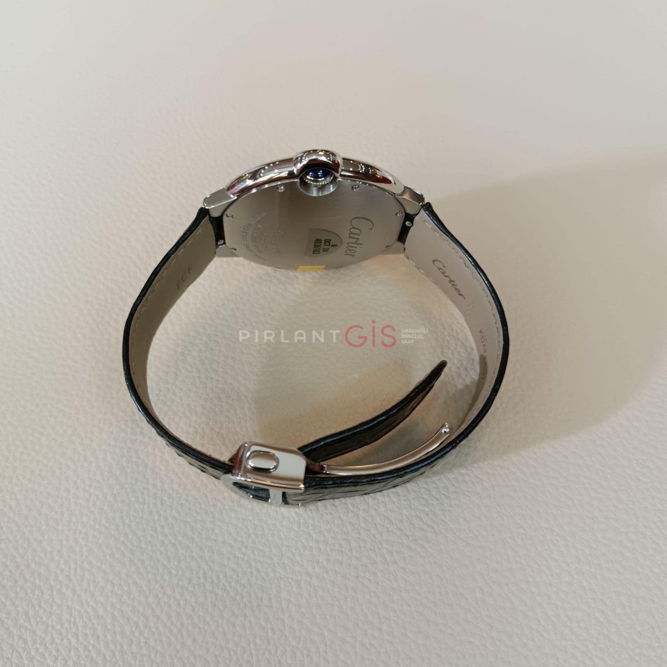 Cartier Ballon Bleu WSBB0039 Steel And Leather Strap 40 mm Cartier Ballon Bleu WSBB0039 Steel And Leather Strap 40 mm