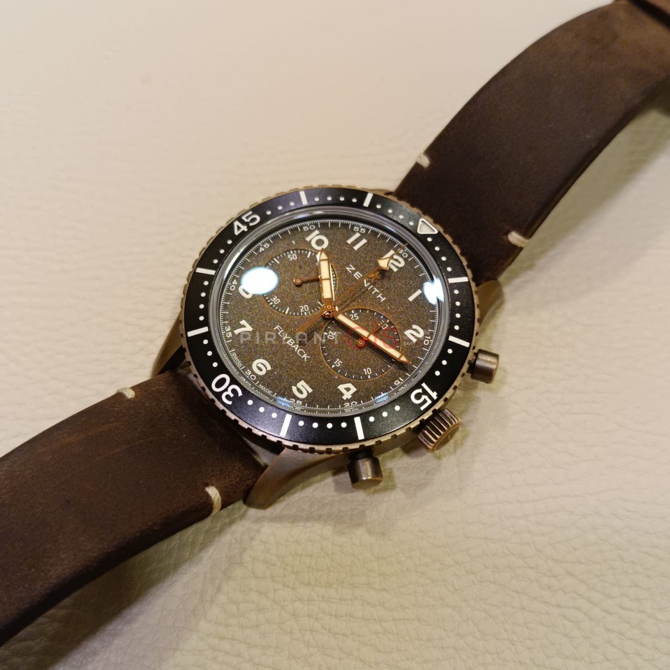 ZENITH Pilot Cronometro Tipo CP-2 Flyback 29.2240.405/18.C801 ZENITH Pilot Cronometro Tipo CP-2 Flyback 29.2240.405/18.C801
