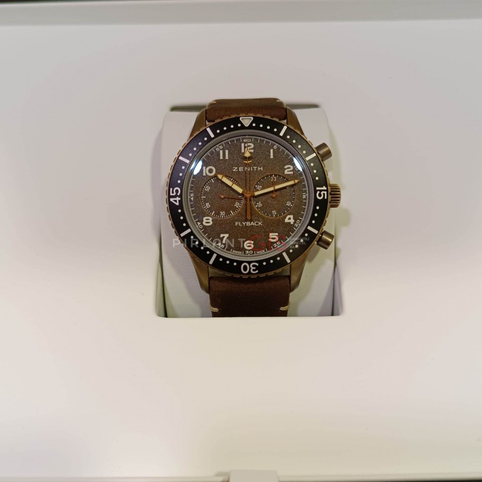 ZENITH Pilot Cronometro Tipo CP-2 Flyback 29.2240.405/18.C801 ZENITH Pilot Cronometro Tipo CP-2 Flyback 29.2240.405/18.C801