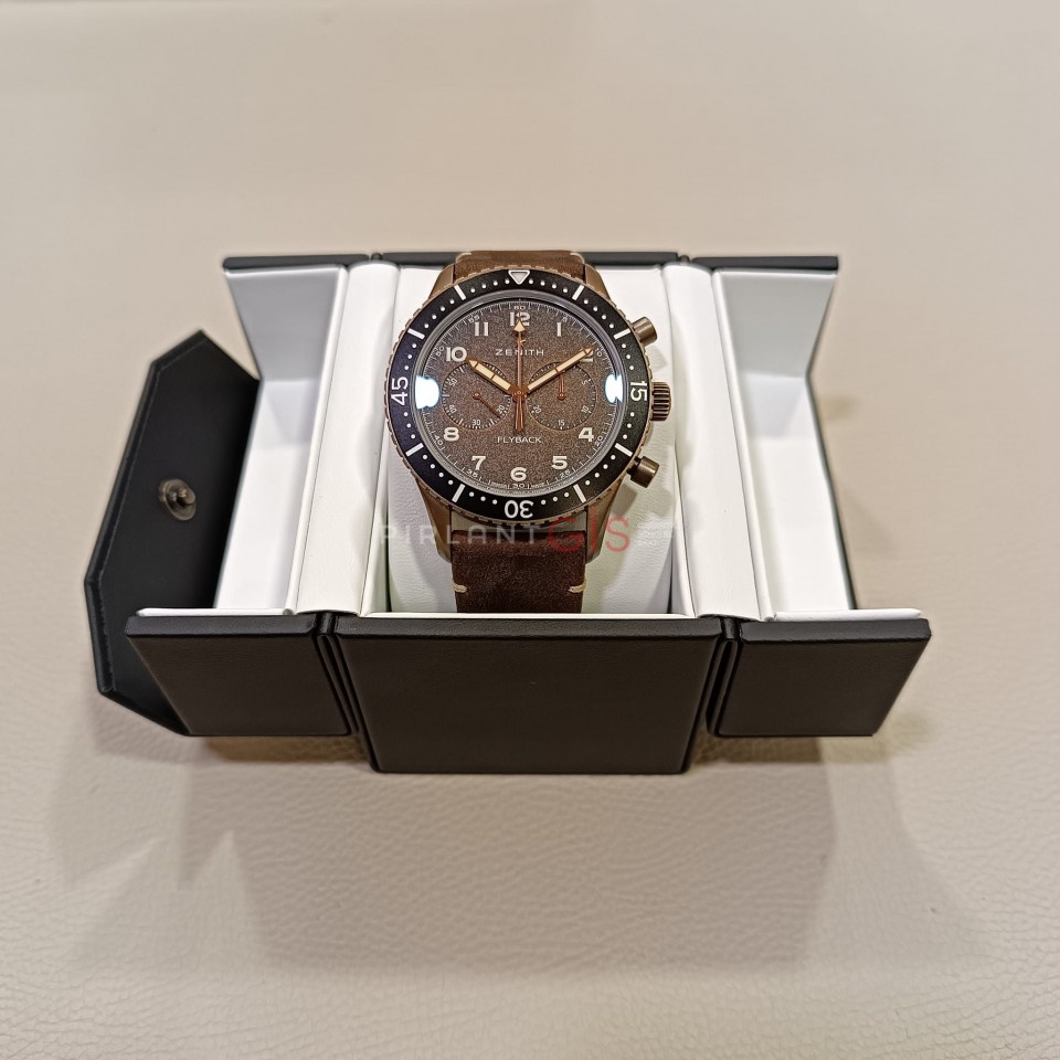 ZENITH Pilot Cronometro Tipo CP-2 Flyback 29.2240.405/18.C801 ZENITH Pilot Cronometro Tipo CP-2 Flyback 29.2240.405/18.C801