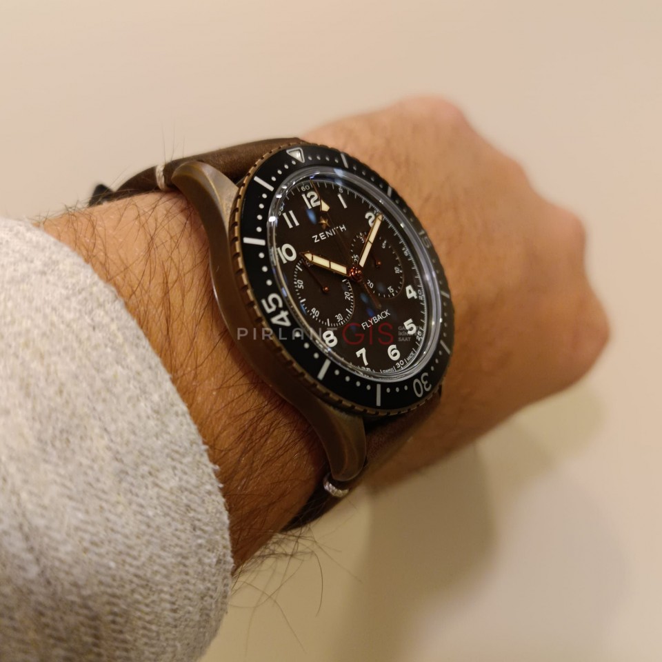 ZENITH Pilot Cronometro Tipo CP-2 Flyback 29.2240.405/18.C801 ZENITH Pilot Cronometro Tipo CP-2 Flyback 29.2240.405/18.C801