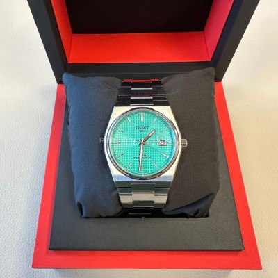 TISSOT PRX Powermatic 80 T137.407.11.091.01 ( Açık yeşil kadran )