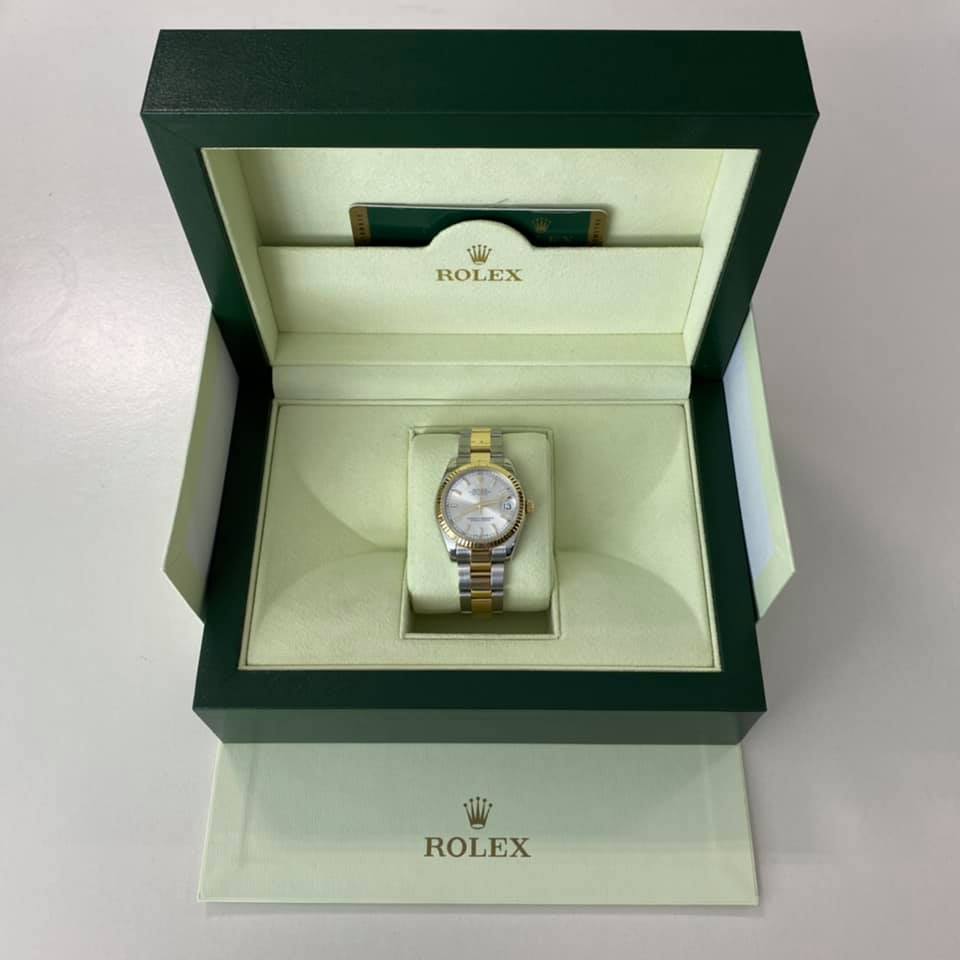 ROLEX Date Just Lady 31 mm Steel and Yellow Gold 178273 ROLEX Date Just Lady 31 mm Steel and Yellow Gold 178273