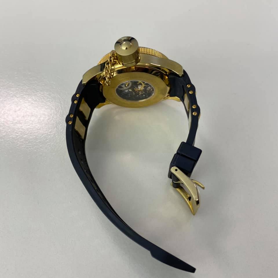 INVICTA Russian Diver Skeleton Hand Wound 180117 INVICTA Russian Diver Skeleton Hand Wound 180117