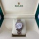 ROLEX Date Just Lady 28 mm Steel and Rose Gold 279171 IV Diamond Dial