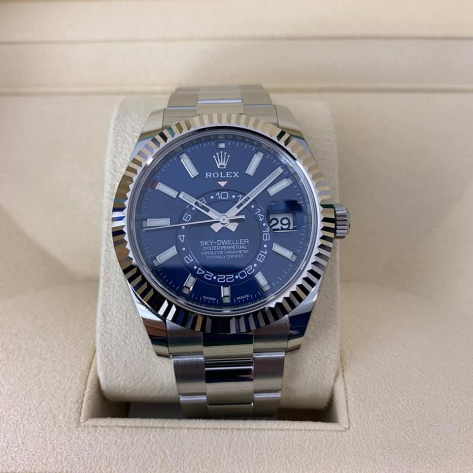 ROLEX Sky-Dweller 326934 ( Blue Dial )