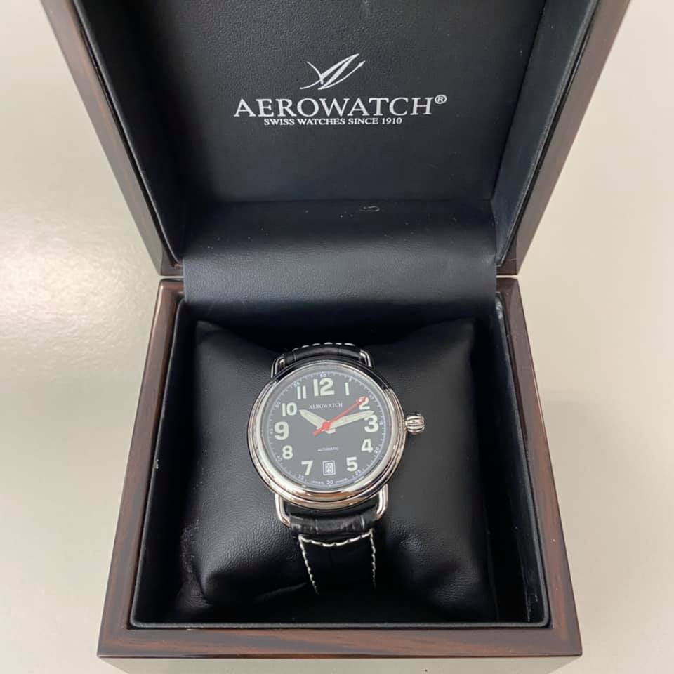 AEROWATCH Collection 1942 Gent’s Automatic 60900-AA08 AEROWATCH Collection 1942 Gent’s Automatic 60900-AA08