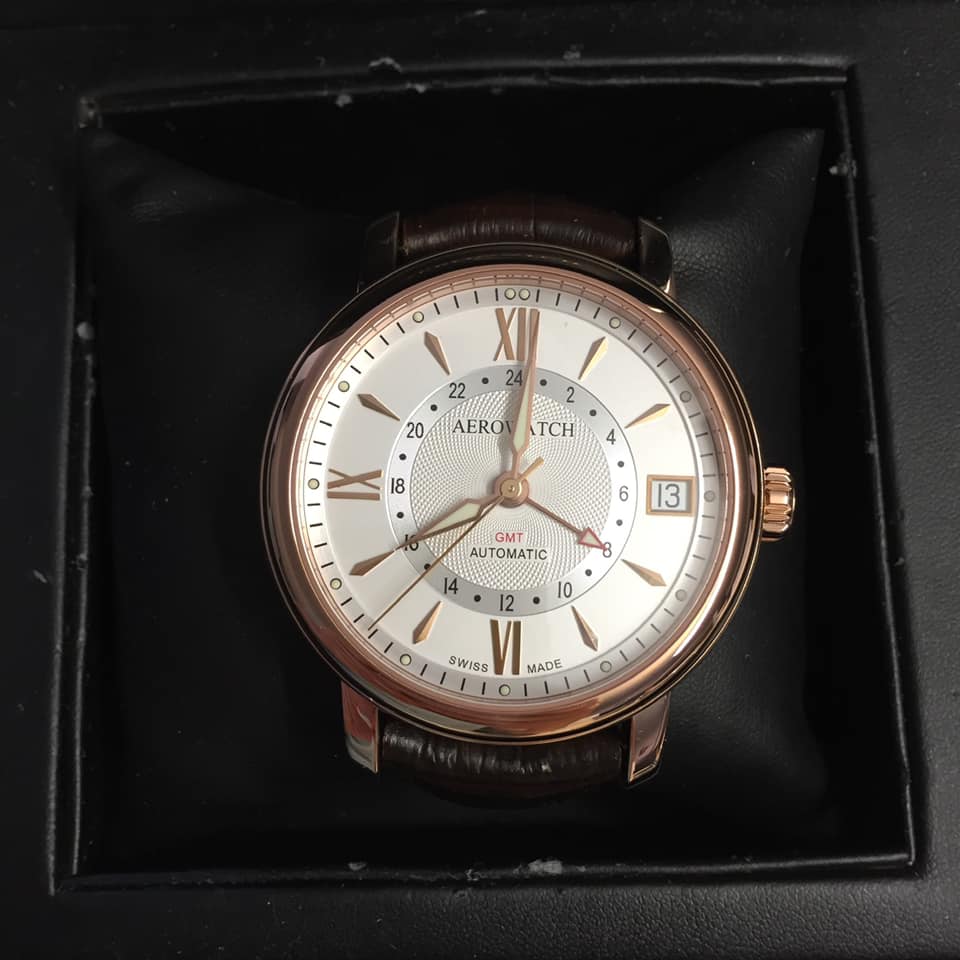 AEROWATCH RENESSAİNCE BİG GMT AUTOMATİC 71930 RO04 AEROWATCH RENESSAİNCE BİG GMT AUTOMATİC 71930 RO04