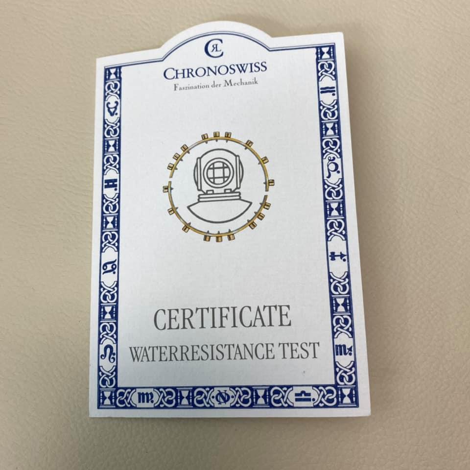 CHRONOSWİSS Sirius Grand Regulateur CH-6723 CHRONOSWİSS Sirius Grand Regulateur CH-6723