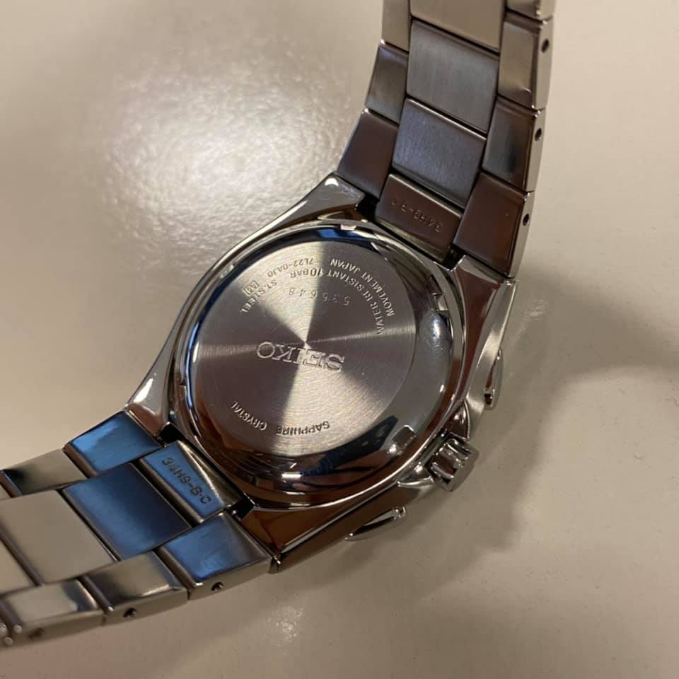 seiko arctura kinetic chronograph snl023p1 erkek kol saati