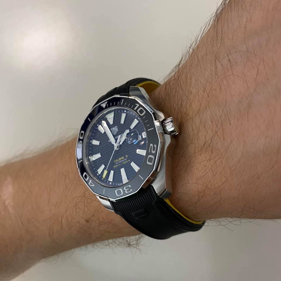 TAG HEUER Aquaracer Calibre 5 WAY201A.FT6069 Erkek Kol Saati