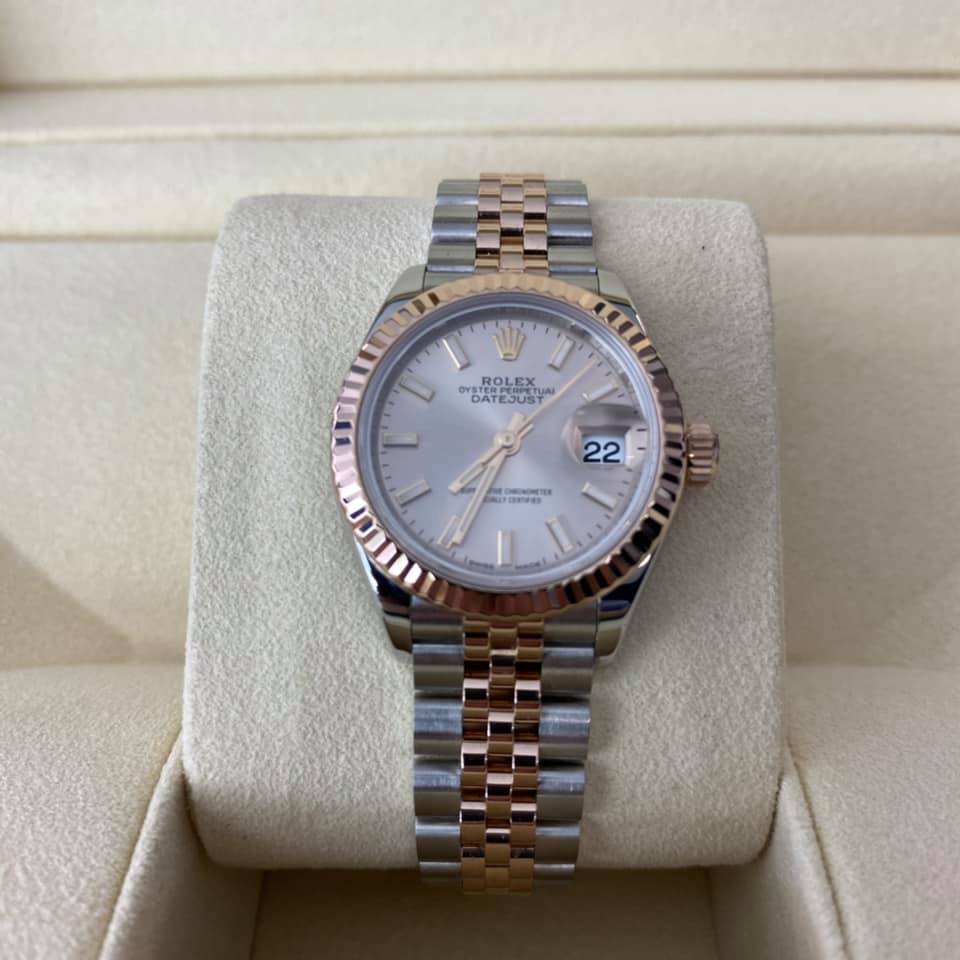 ROLEX Date Just Lady Steel & Rose Gold 28 mm 279171